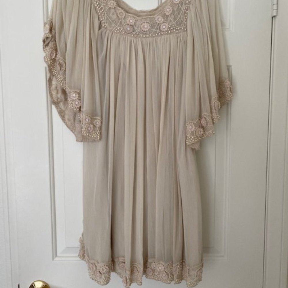Free People Ivory Tunic Dress